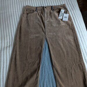 NWT Urban Outfitters BDG Mandi Flocked Maxi Skirt Size Large